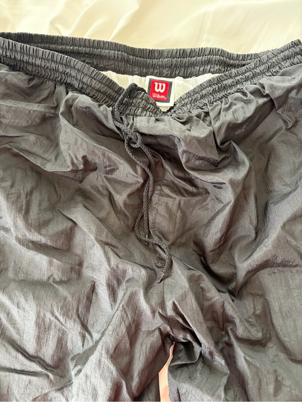 Vintage Wilson Black Track Pants